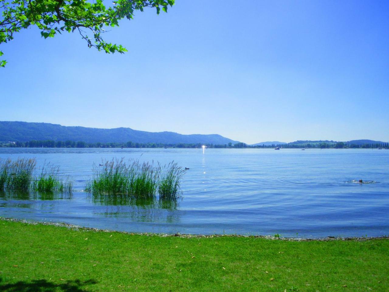 Moderne Wohnung Radolfzell am Bodensee Exteriér fotografie